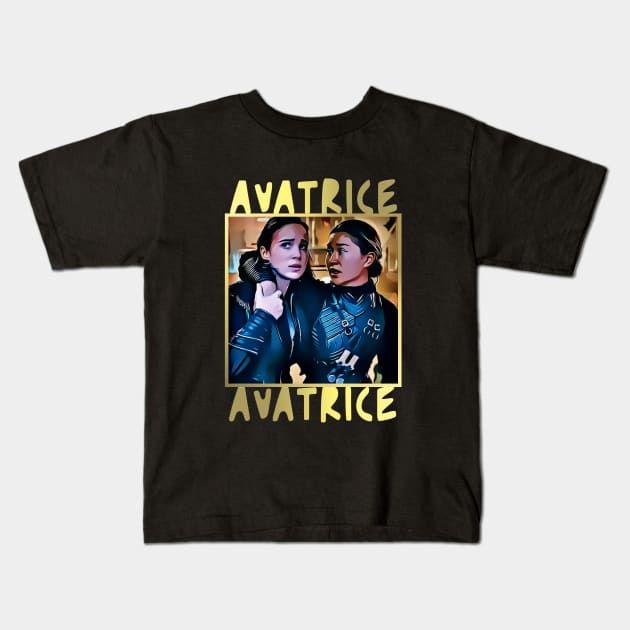 Avatrice nation Ava and Sister Beatrice Kids T-Shirt by whatyouareisbeautiful
